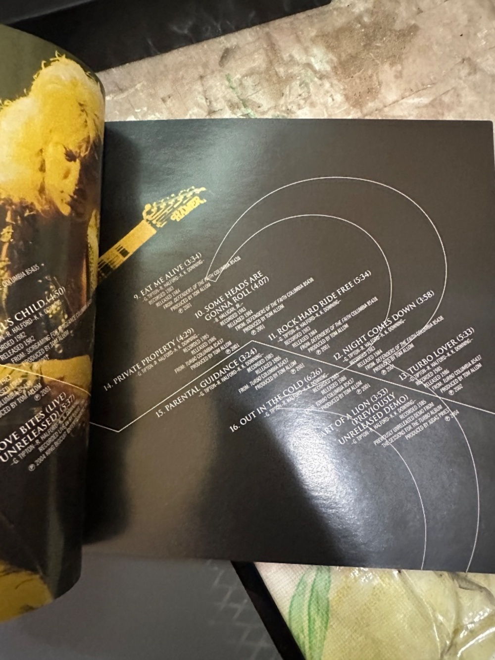 Judas Priest Metalogy 4CD/DVD 2004 Sony Box Set Booklet 80s Metal - Picture 15 of 15